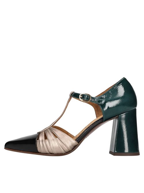 Décolleté slingback Lomera Sucre in pelle lucida CHIE MIHARA | LOMERA SUCRENERO-IRON-FOREST